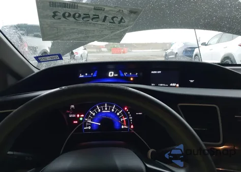 2013 Honda Civic Lx z USA, uszkodzony, nr VIN 2HGFB2F51DH522058